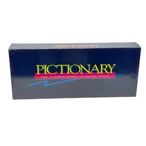Pictionary Board Game Updated for the 90’s New Sealed Vintage Edition